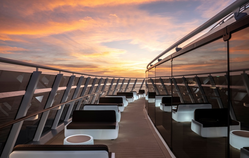 Top Sail Lounge MSC World Asia